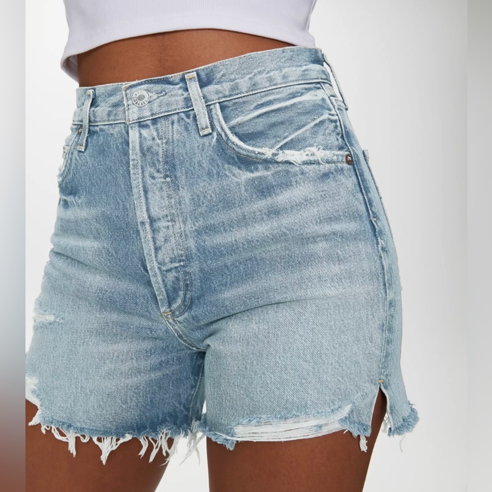 Agolde high rise shorts - NWOT